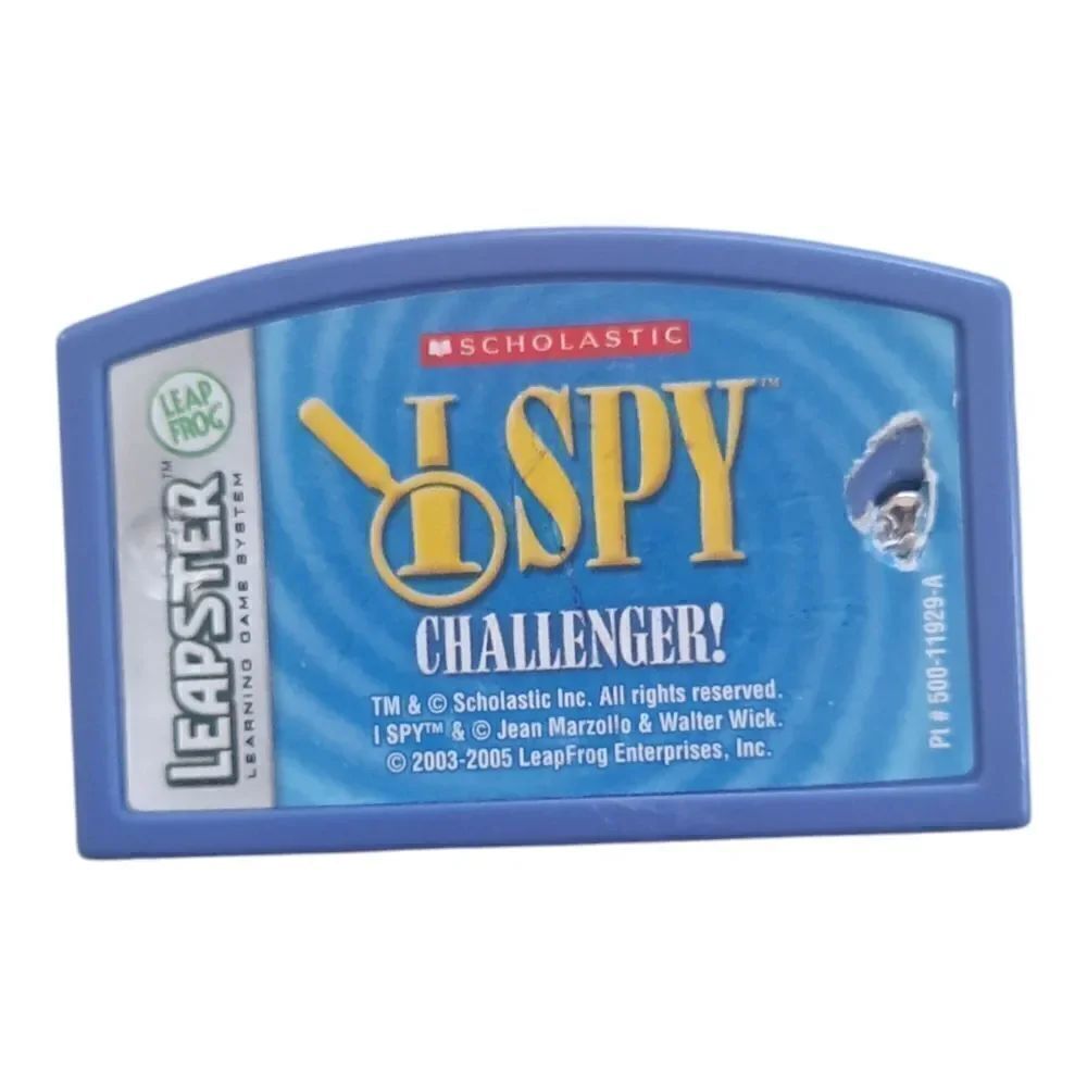 Leapster SCHOLASTIC I SPY CHALLENGE Cartridge by Leap Frog Leapfrog